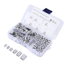 Double Barrel Ferrule Crimping Sleeve Kit 6 Sizes