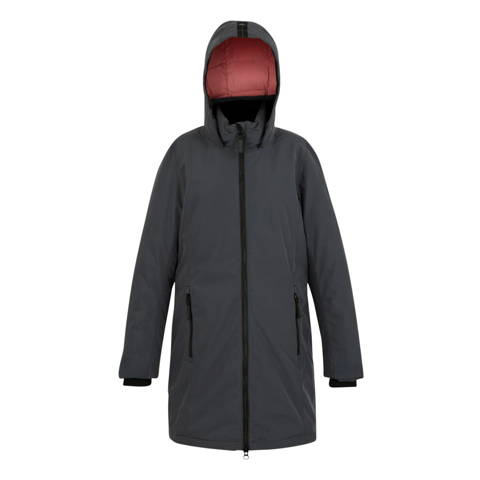 Regatta (14 Uk, Seal Grey) Womens/Ladies Marron Insulated Waterproof Jacket