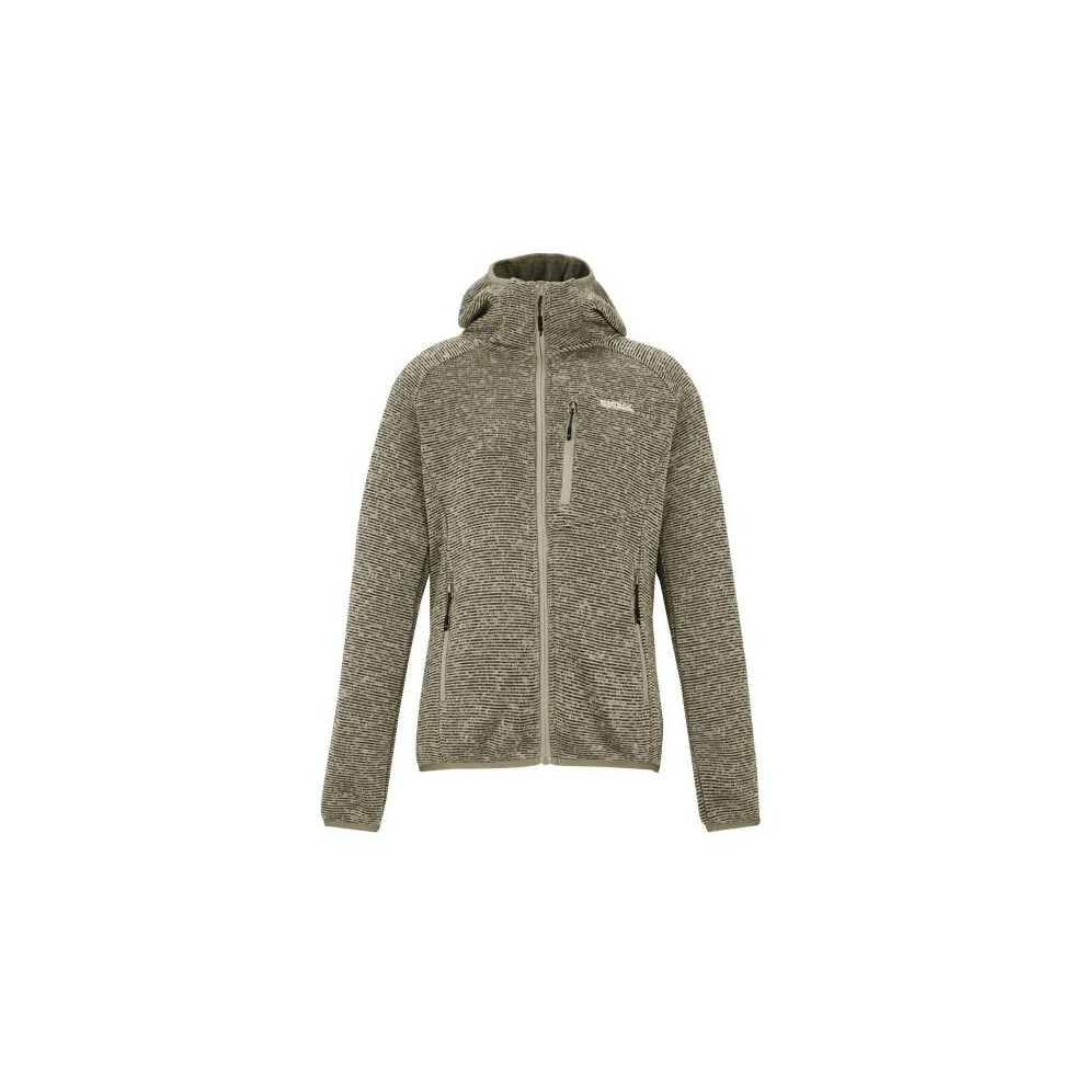 Regatta (12 Uk, Parchment) Womens/Ladies Newhill Hooded Fleece Jacket