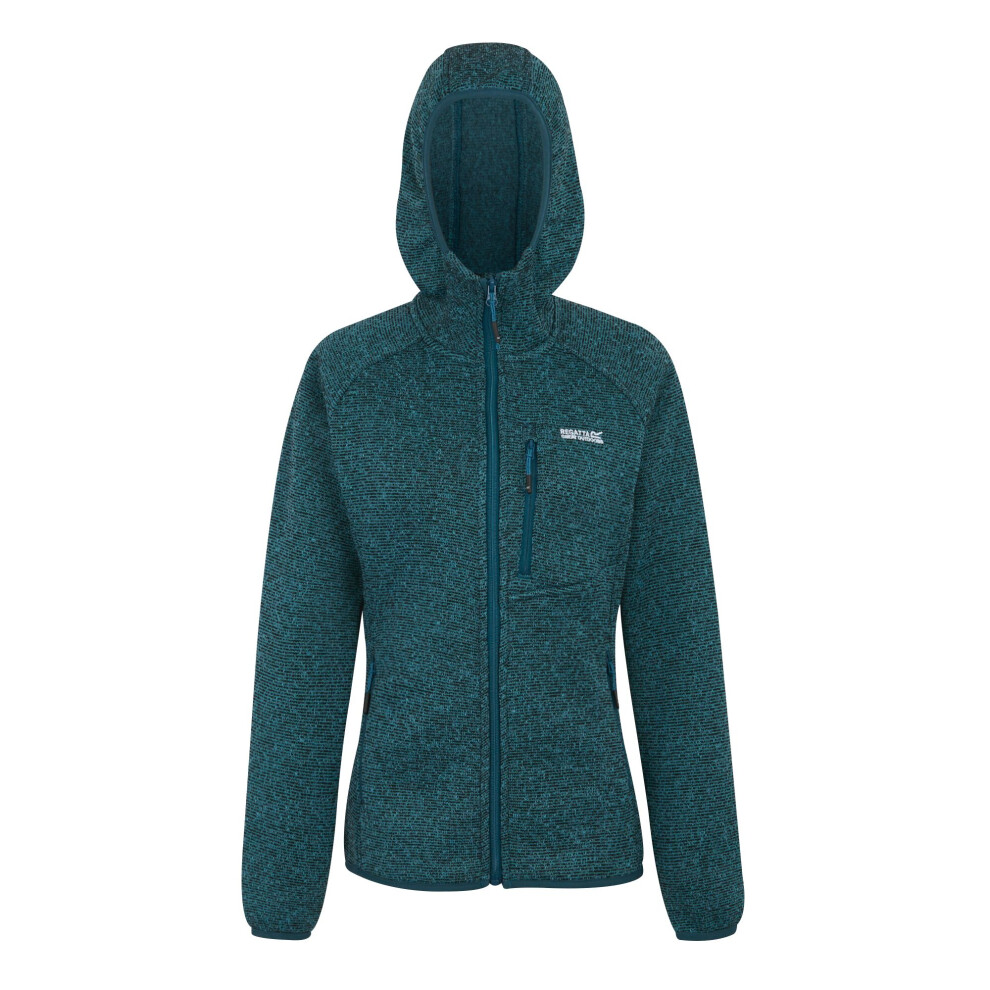 Regatta (14 Uk, Storm Blue) Womens/Ladies Newhill Hooded Fleece Jacket