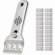 Induction Scraper Stainless Steel with 20 Blades