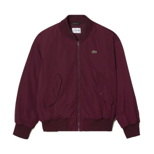 Lacoste (8 UK, Red) Lacoste Womens/Ladies Oversized Bomber Jacket