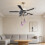 Ceiling Fan Pull Chain Extender Beaded 1 Pack 2