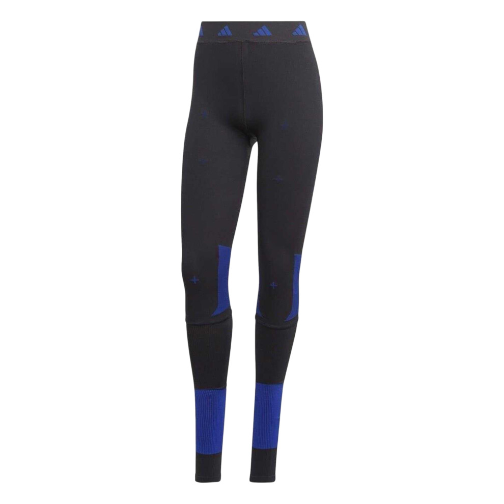 Adidas (12 Uk R, Black) Womens/Ladies Techfit Leggings