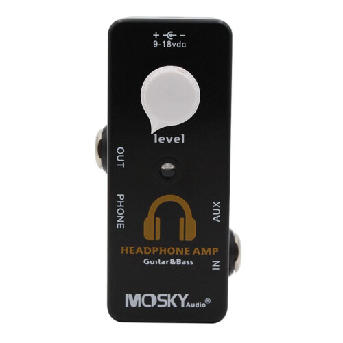 MOSKYAUDIO HEADPHONE AMP Micro-Type Headphone Amp Guitar Effect Pedal