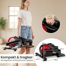 Eliptický trenažér pod stôl s nastaviteľným magnetickým odporom