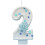 Snowflake Number Candles 0-9 for Cake Decoration 1