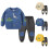 Toddler Boys Sweatsuit Set Cartoon Print Pullover and Knee 1