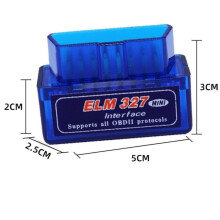 ELM327 V1.5 Bluetooth OBD2 Scanner Adapter for Android