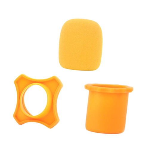 Bottom Rod Sleeve Holder Anti-slip Orange 1