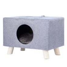 Pet House Cube Nest with Mat for Cats and Dogs