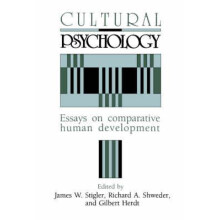 Cultural Psychology Essays on Comparative Human Development Paperback