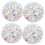 Crystal Tire Valve Caps Universal Fit 4 Pcs 7