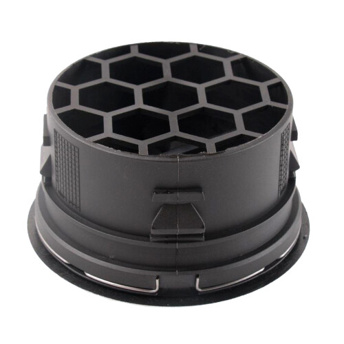 Zwarte auto-interieurverwarming Airconditioning Deflectoren