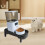 Feeder Stand for Automatic Dog Feeders Black 7