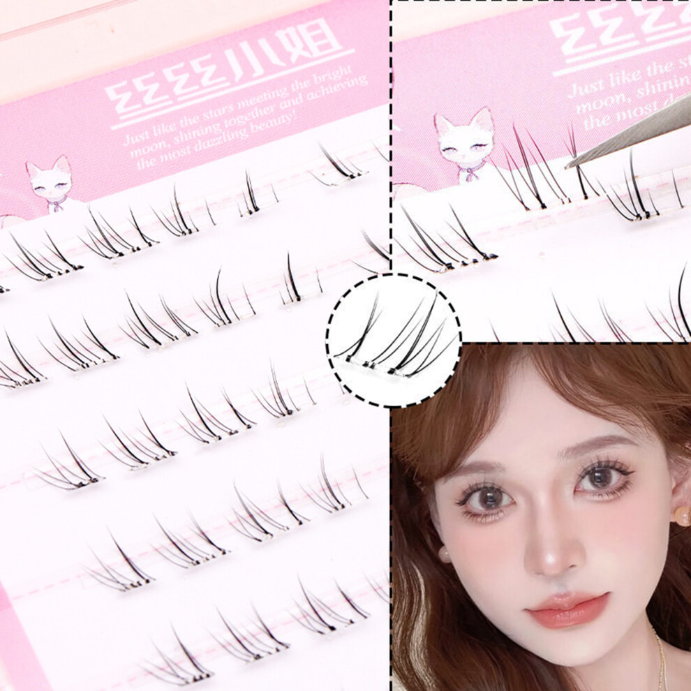 Reach-Tools (No Glue) Natural Look Cat Whisker Eyelash Extensions