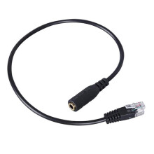 RJ9 naar 3,5 mm headsetadapter voor kantoortelefoonsystemen