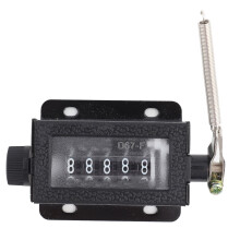 Handheld Mechanical Counter with Reset Function