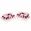 Spider Plush Toy Pink Black 45 Inch 2 Pack 1