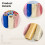 Rainbow Glitter Tulle Rolls Assorted Colors 12 PCS 3
