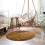 Round Carpet Soft Plush Pile Non-Slip Backing 1 Pack 4