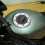 Motorcycle Petrol Tank Cap PP Silver 1 Piece 5