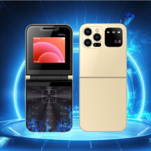 Mini Flip Mobile Phone 2G Unlocked for Seniors 2 SIM