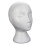 Wig Display Stand Styrofoam Head Model White 20.47 Inch 1