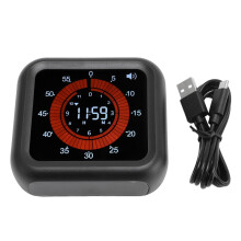 Digital Visual Timer with Magnetic Backing and Rechargeable