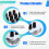 15 Knob Knobs, Custom CC Information Volume, USB-C Interface, Music Host Software, MIDI Controller 6