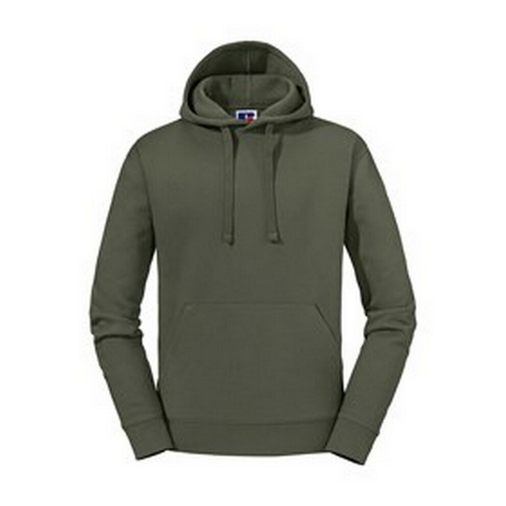 Russell (Xl, Olive) Mens Authentic Hoodie