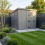 11x6 Pent Composite Shed Tanalised (Single Door, No Windows) 1