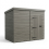 11x6 Pent Composite Shed Tanalised (Single Door, No Windows) 2