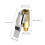 Air Pump Conversion Clip Chuck for Tire Inflator 2 pcs 2