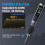 HS02 100W Heat Set Insert Tool 3 Preset Temps, 3S Fast Heating,with M2-M8 Threaded Brass Insert Nuts & Tips 7