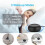 RGB Night Light LED Clock with Mood Light 2 with Digital Night Light Clock Bell USB Power 4