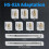 HS02 100W Heat Set Insert Tool 3 Preset Temps, 3S Fast Heating,with M2-M8 Threaded Brass Insert Nuts & Tips 3
