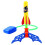 Yellow Foot Flying Rocket Toy with Soft Foam Ammo 1