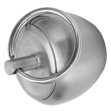 Pastillero de Acero Inoxidable con Llavero, Caja Portátil con Frasco Sellado, Llavero Colgante, Pequeño Pastillero Impermeable