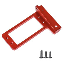 Metalen LCG Vooras BAT Servobevestiging voor 1/10 RC Crawler Auto VP Capra F9 Laag Zwaartepunt Chassis Rood