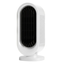 1 Calefactor Portátil Eléctrico PTC para Interiores, de Escritorio, de Calentamiento Rápido, para Dormitorio, Oficina, Sala de Estar, Enchufe