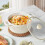 Ceramic Enameled Saucepan Non-Stick Induction Pot 1