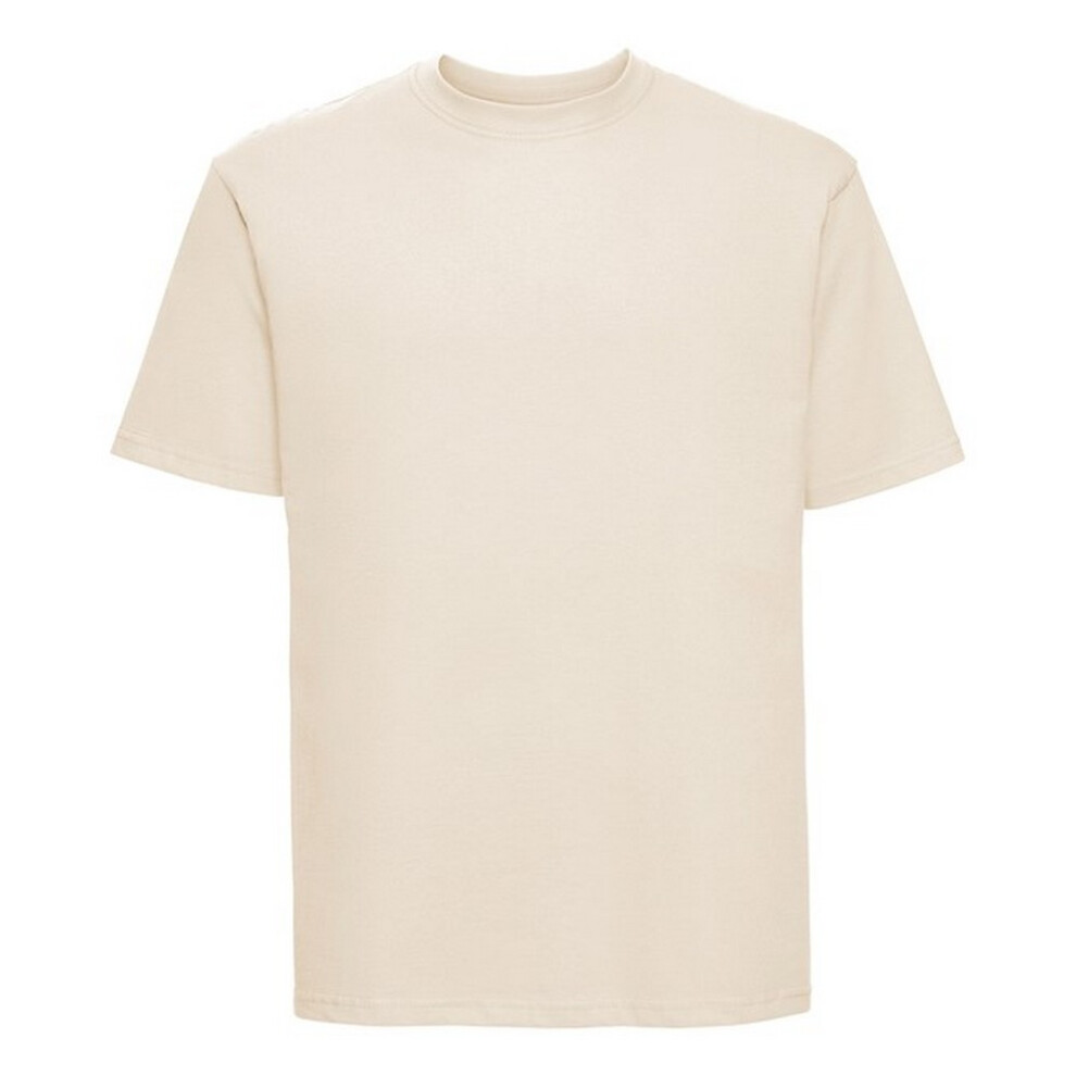 Russell (Xxl, Natural) Mens Classic Ringspun Cotton T-Shirt