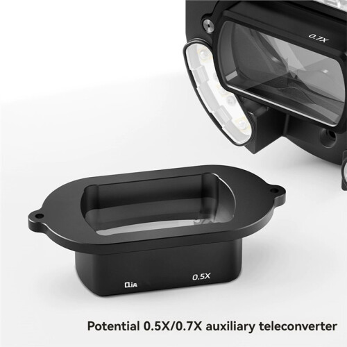 0.5X Auxiliary Teleconverter Microscope Teleconverter Expand View for Integrated Microscope Positioning Light Sources 2