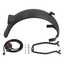 Rear Aluminum Alloy Accessories for Electric Scooter 4 Ultra Mudguard Tail Light Brake TailLight Set