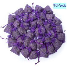 Lavender Sachet Bags for Drawers and Closets 50-Pack