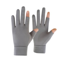 Fishing Gloves UV Protection Fingerless Non-Slip Breathable