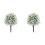 Artificial Flowers with Ground Stake 22 inch 3