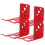 Fire Extinguisher Bracket Heavy Duty Red 4 Pack 5