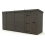 13x4 Pent Composite Shed Tanalised (Single Door, No Windows) 2